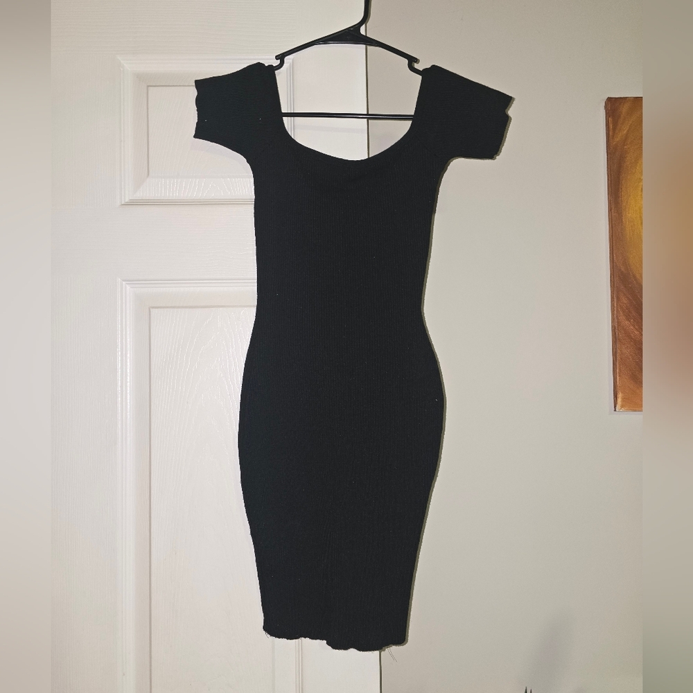 Elegant Black Women's Dress